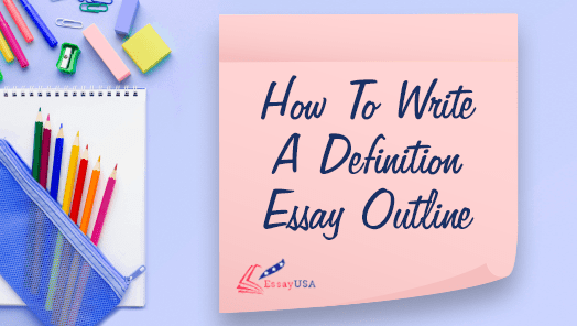 Definition Essay Outline